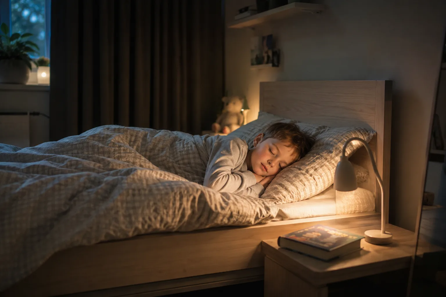 Barn som sover trygg og godt for bedre skoleprestasjoner i Norge