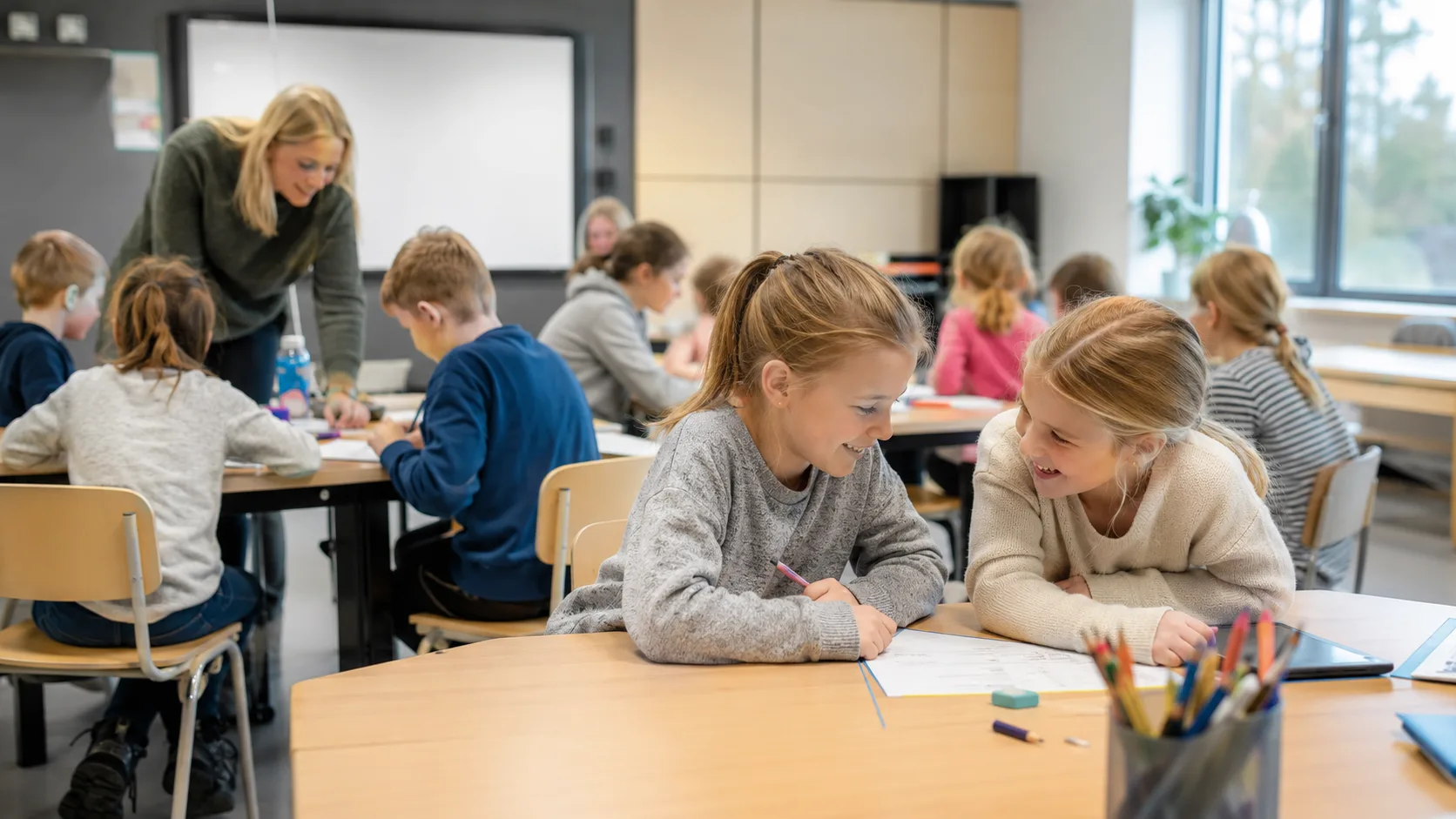 Engasjerende og raske aktiviteter i klasserommet for elevene