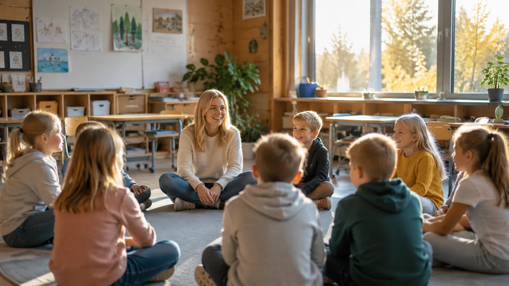 Rolige og morsomme avslutningsleker i skolen i Norge