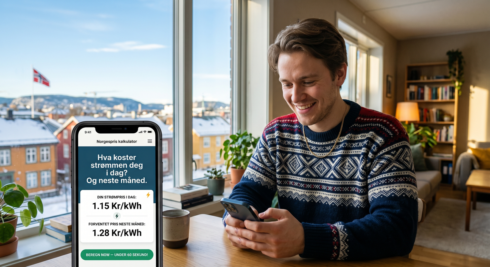 norgespris kalkulator